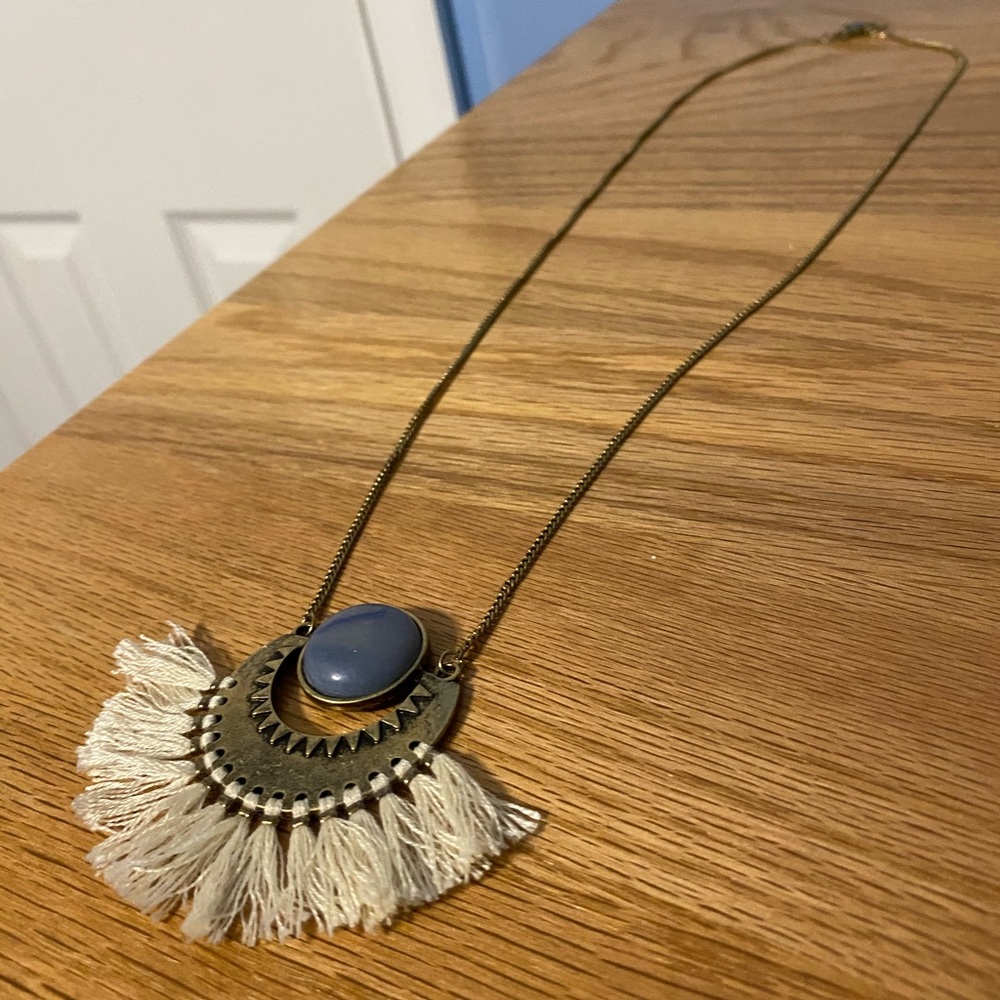 American Eagle Long Statement Necklace